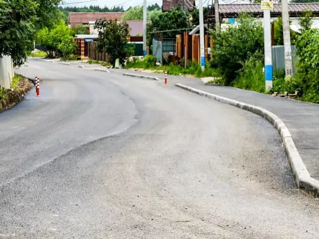 Дорожные работы в Промышленном проезде деревни Беляниново будут продолжены