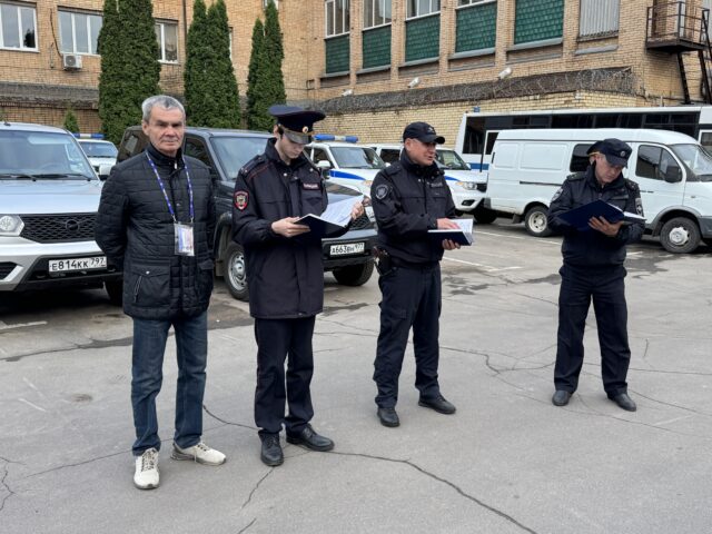 Общественник в Мытищах посетил патрульно‑постовую службу