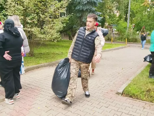 На территории мемориального комплекса «Штык» состоялась традиционная акция по благоустройству